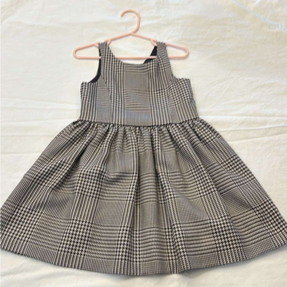 Polo by Ralph Lauren Kids Dress in Black and White Check - Size 4T